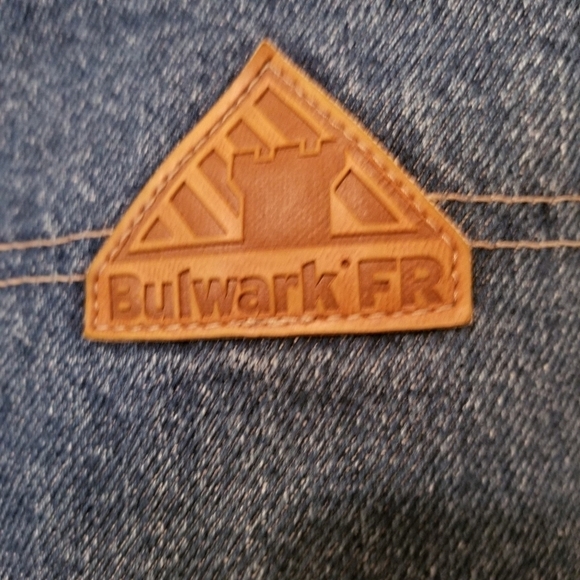 Bulwark FR 46x29 Mens Flame Resistant Denim Work Jeans  5 pocket Carpenter - Picture 2 of 11